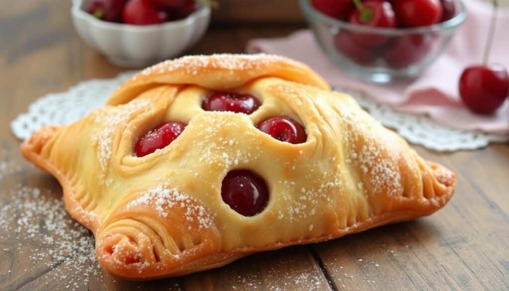 Classic Cherry Turnover Pastry