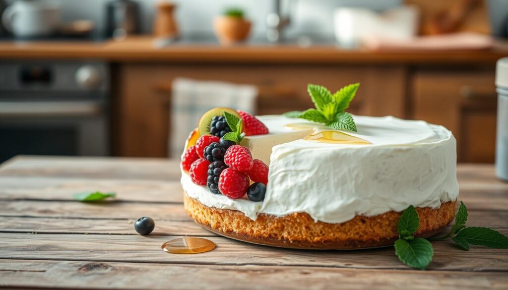 Cottage Cheese Cake Healthy Dessert