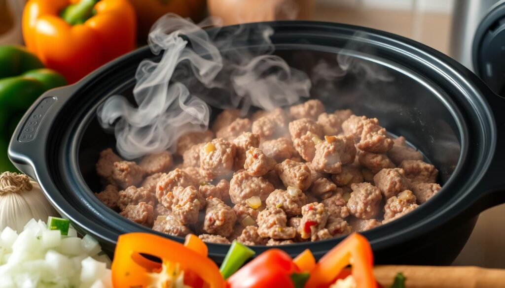 Crockpot Hamburger Meat Cooking Techniques