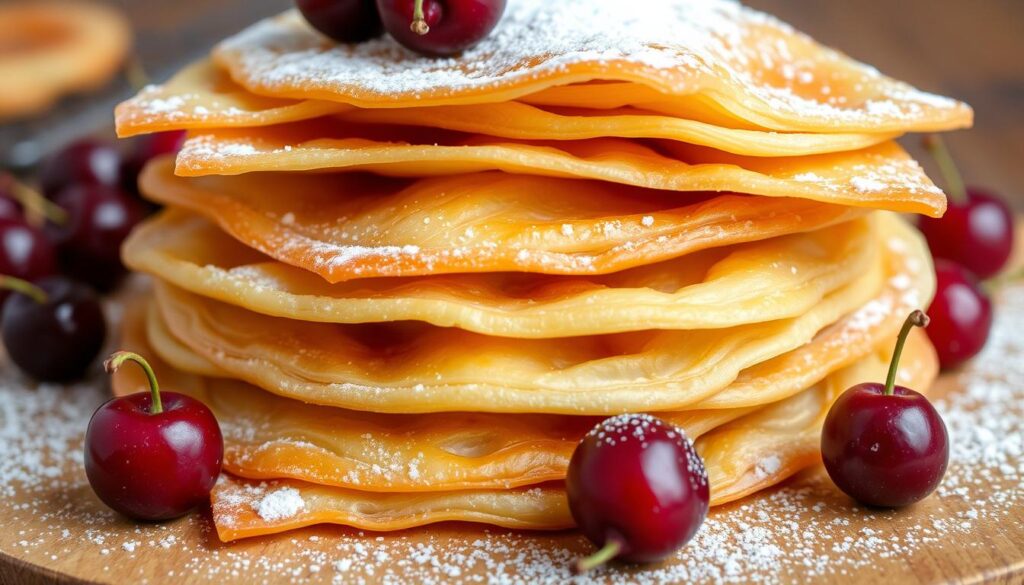 Puff Pastry Layers for Cherry Desserts