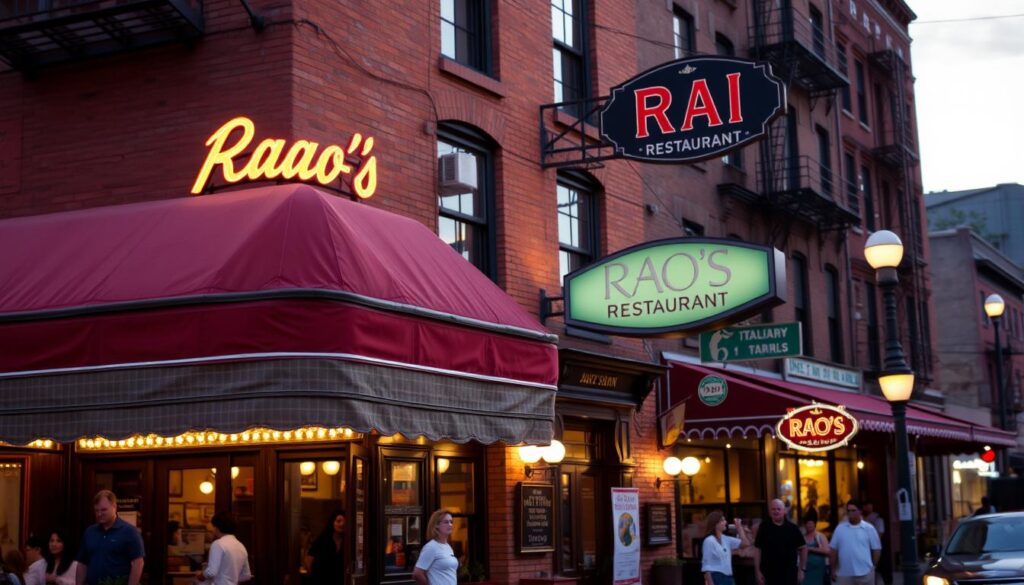 Rao's Restaurant Historic Exterior