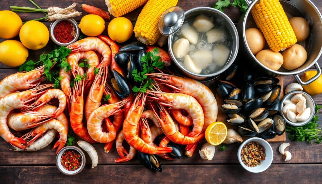 Seafood Boil Ingredients