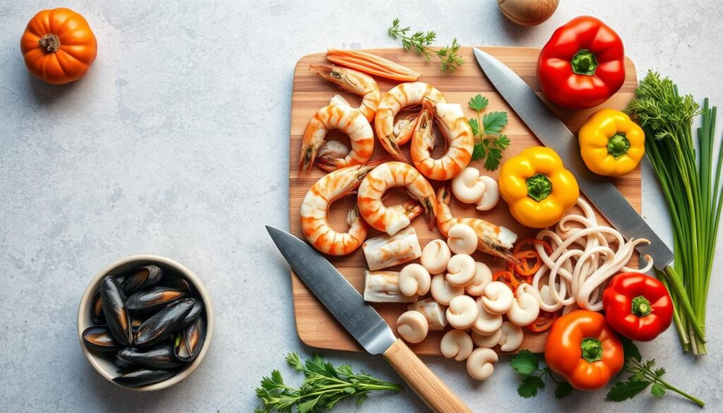 Seafood Mixture Preparation Guide