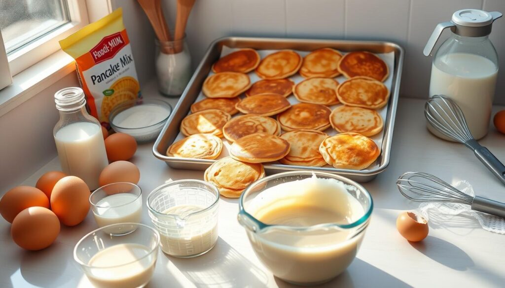 sheet pan pancakes from mix