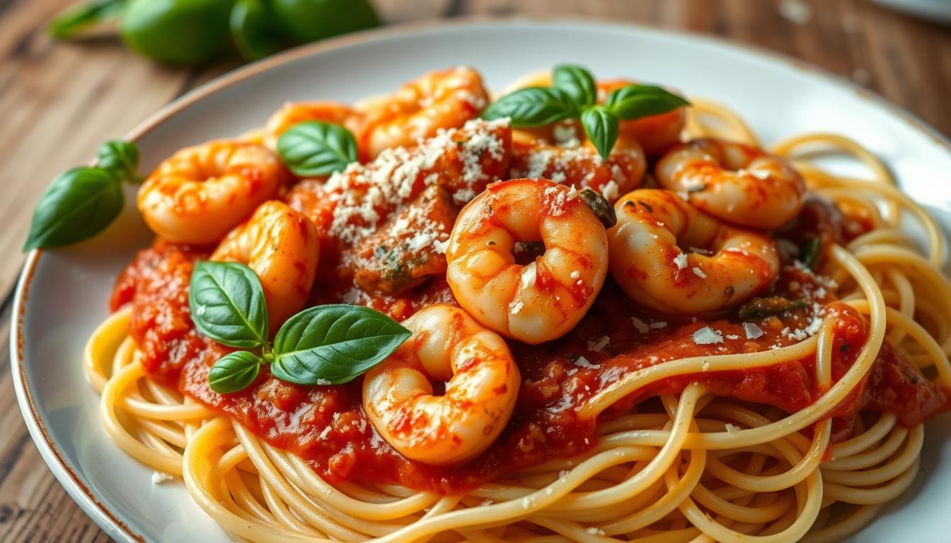 shrimp marinara